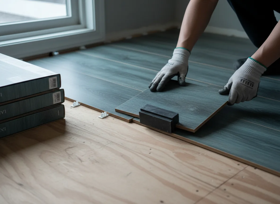 Luxury Vinyl Plank Installation company in Rosanky, TX